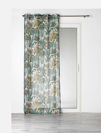 Voilage - Effet lin jungle