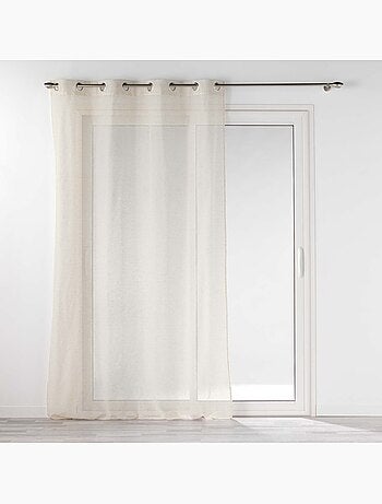 Voilage - Effet lin tissé