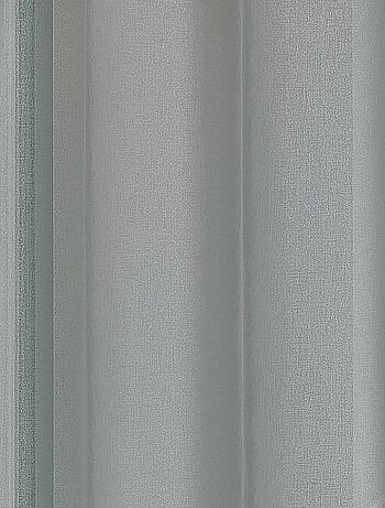 Voilage à anneaux noirs amovibles