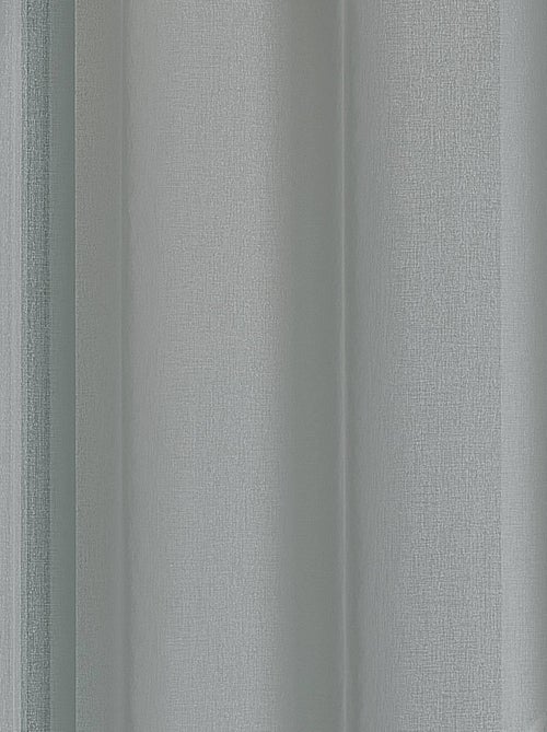 Voilage à anneaux noirs amovibles - Kiabi