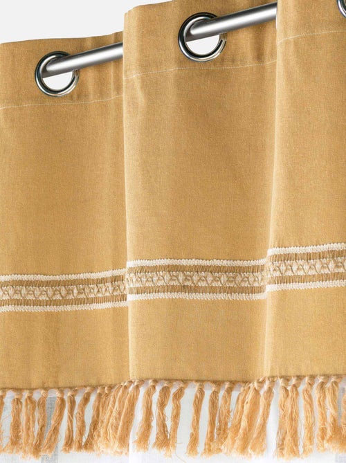 Voilage à franges - Kiabi