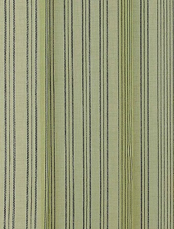 Voilage à l'aspect lin aux rayures verticales