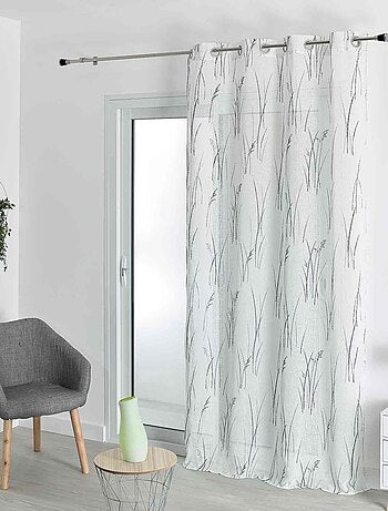 Voilage à l'esprit végétal