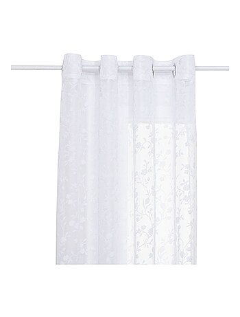 Voilage à motif fleuri LAZI