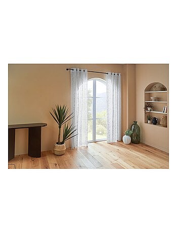 Voilage à motif fleuri LAZI