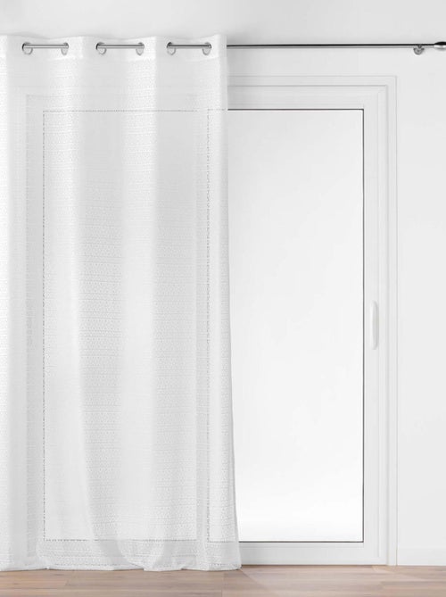 Voilage à motifs géométriques - Kiabi