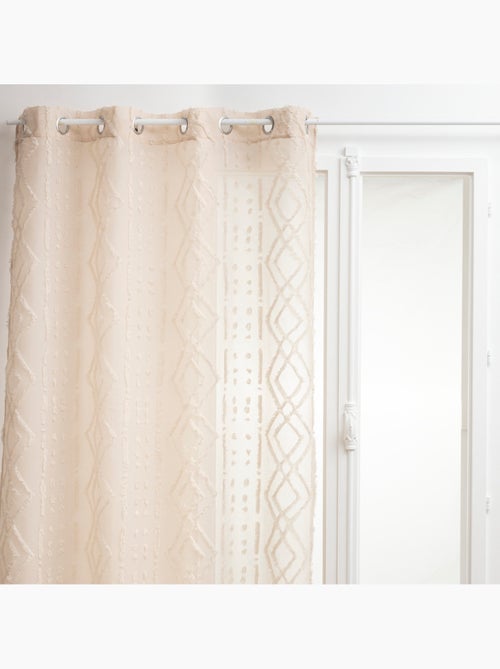 Voilage à motifs jacquards SAMA - Kiabi Voilage à motifs jacquards SAMA - Kiabi