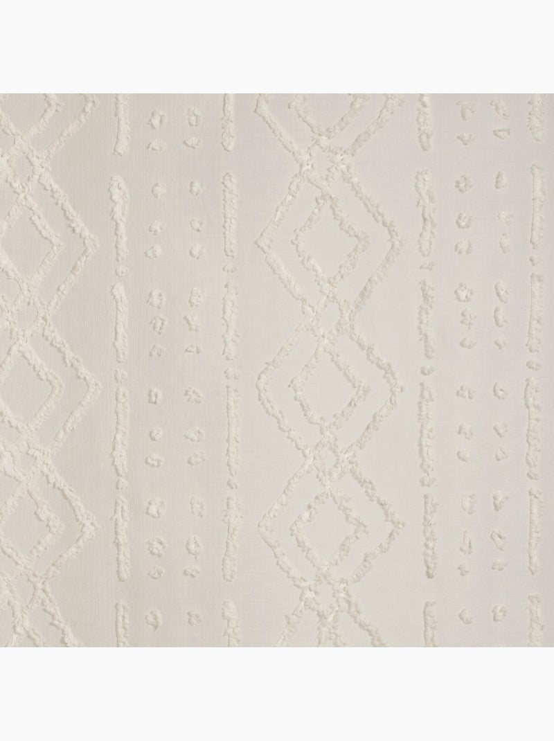 Voilage à motifs jacquards SAMA Lin - Kiabi