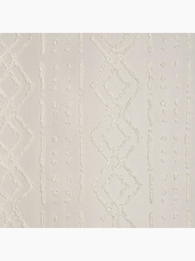 Voilage à motifs jacquards SAMA Lin - Kiabi