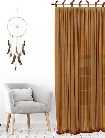 Voilage à nouettes 135x250 cm SPIRIT, par Soleil d'ocre