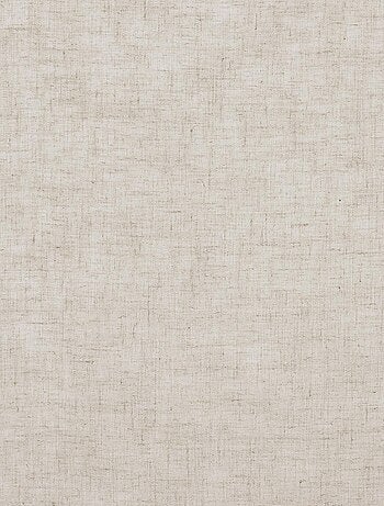 Voilage à Oeillets - Effet Tissé en Lin