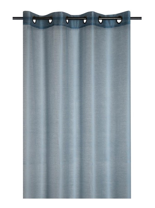 Voilage a oeillets 140 x 260 cm Linwood canard - Kiabi