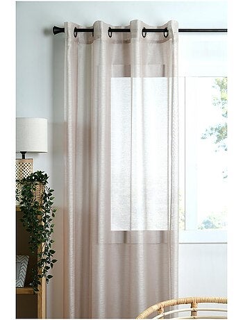 Voilage a oeillets 140 x 260 cm Linwood ecru