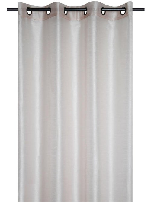 Voilage a oeillets 140 x 260 cm Linwood ecru - Kiabi