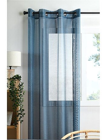 Voilage a oeillets 140 x 260 cm Linwood moutarde