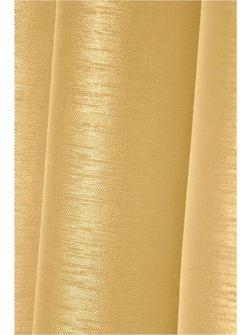Voilage a oeillets 140 x 260 cm Linwood moutarde - Kiabi
