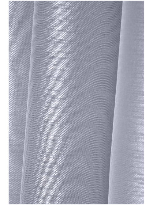 Voilage a oeillets 140 x 260 cm Linwood perle - Kiabi