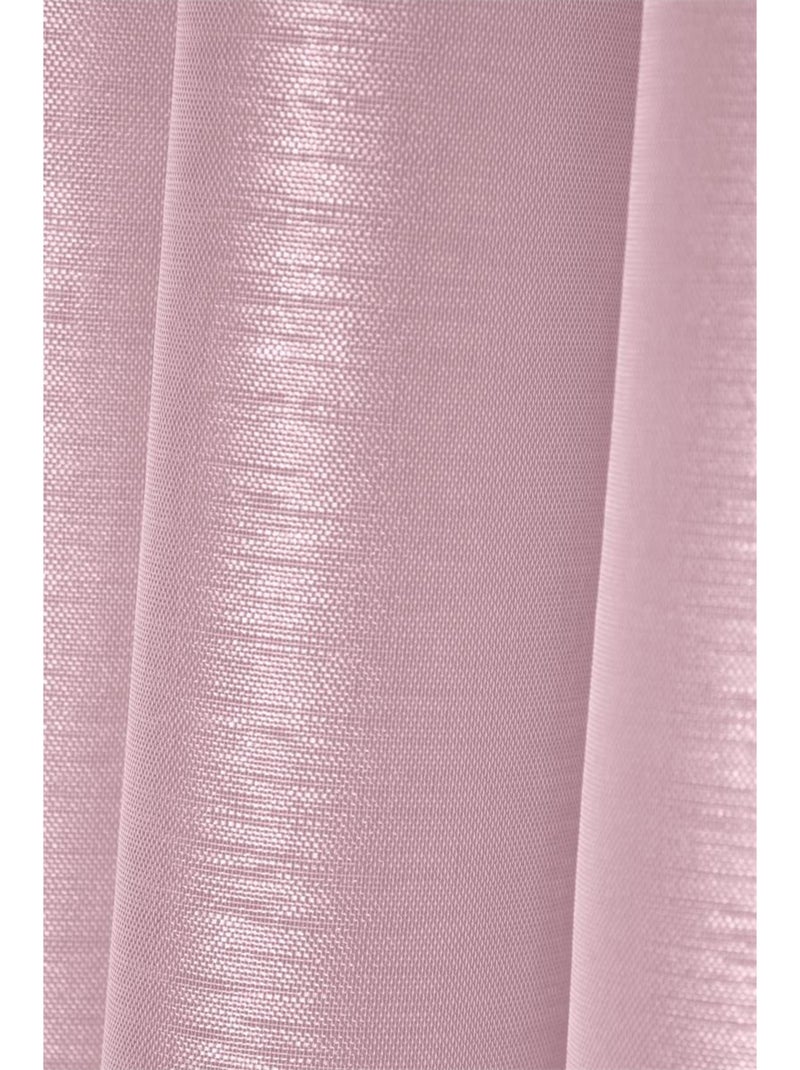 Voilage a oeillets 140 x 260 cm Linwood rose Rose - Kiabi