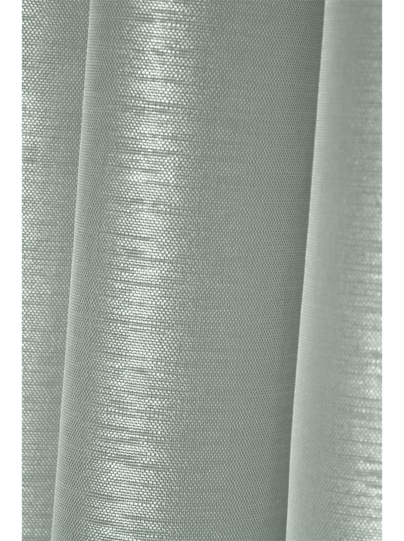 Voilage a oeillets 140 x 260 cm Linwood sauge Vert Sauge - Kiabi