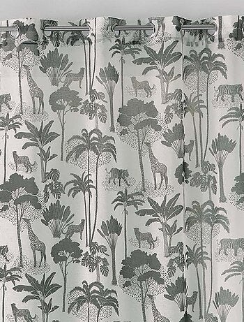 Voilage à œillets 140x240 Manapany kaki