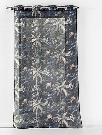 Voilage à œillets 140x240 Sable Fabulous bleu