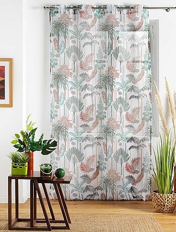 Voilage à œillets 140x240 Sable Terra Nova