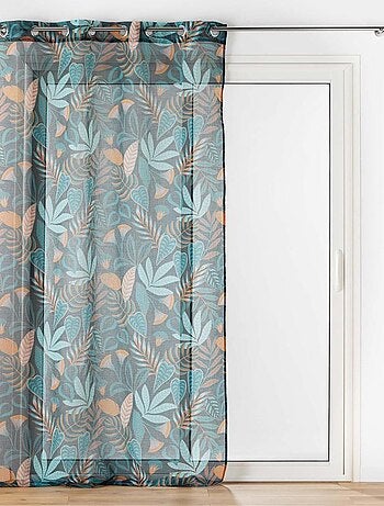 Voilage à œillets 140x240 sable Tilda vert