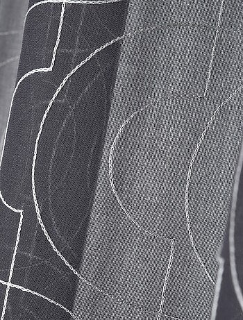 Voilage à œillets 140x260 cm Lenny anthracite