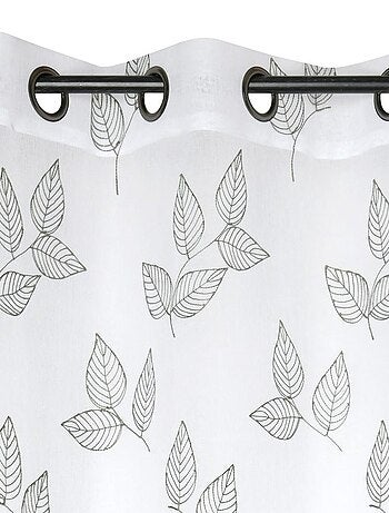 Voilage à œillets 140x260 cm Manisa sauge