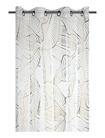 Voilage à œillets 140x260 cm Patras or