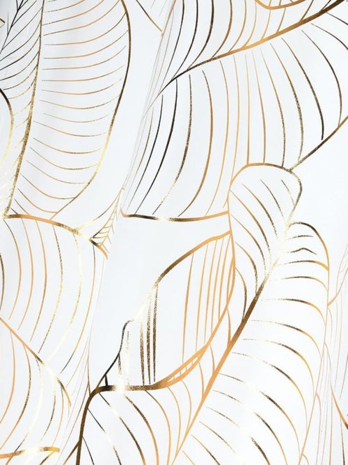 Voilage à œillets 140x260 cm Patras or - Kiabi