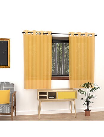 Voilage à oeillets ALIX, par Soleil d'ocre