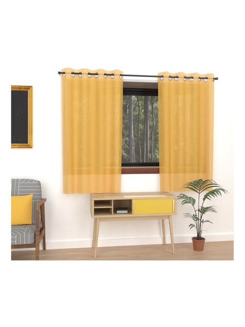 Voilage à oeillets ALIX, par Soleil d'ocre - Kiabi