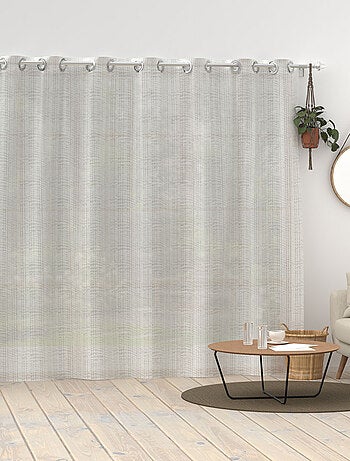 Voilage à oeillets baie vitrée 280x250 cm BELLA, par Soleil d'ocre