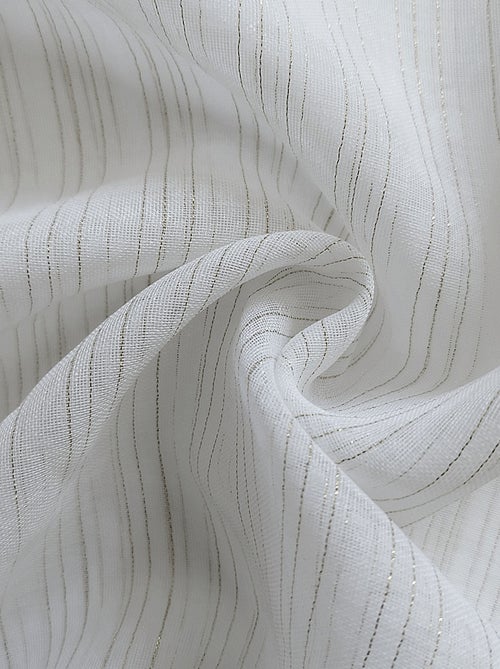 Voilage à oeillets baie vitrée 280x250 cm BELLA, par Soleil d'ocre - Kiabi