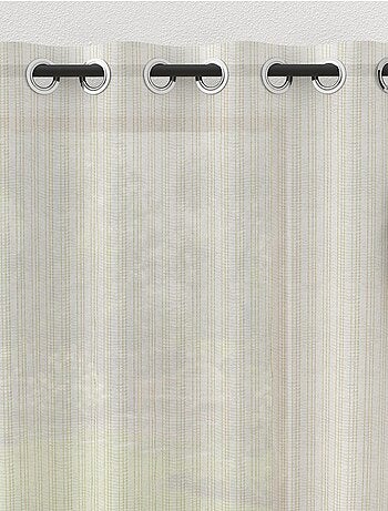 Voilage à oeillets baie vitrée 280x250 cm BELLA, par Soleil d'ocre