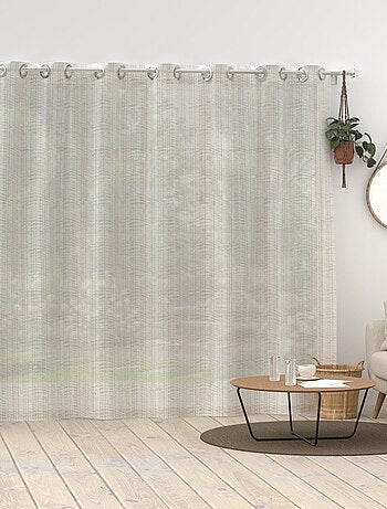 Voilage à oeillets baie vitrée 280x250 cm BELLA, par Soleil d'ocre