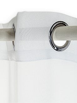 Voilage à oeillets - Kiabi