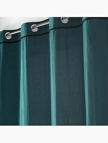 Voilage à oeillets en coton lave Lanette