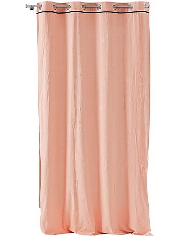 Voilage a oeillets en coton lave Lanette