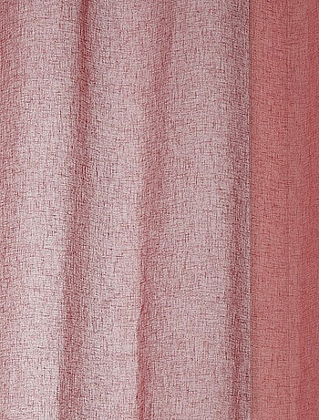 Voilage à Oeillets en Tissu Recyclé