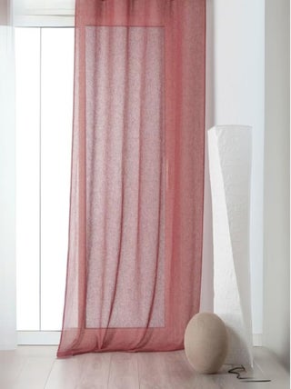 Voilage à Oeillets en Tissu Recyclé