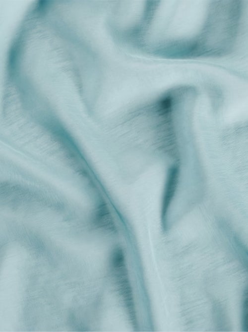 Voilage à Oeillets en Tissu Recyclé - Kiabi