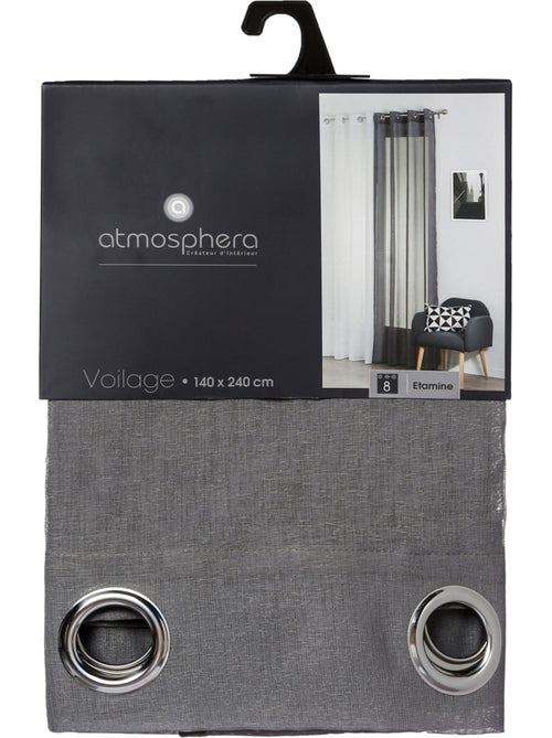 Voilage à oeillets ETAMINE - Kiabi Voilage à oeillets ETAMINE - Kiabi