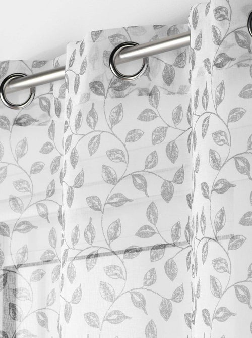 Voilage à œillets - Kiabi