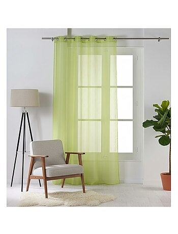 Voilage a oeillets Horizon raye