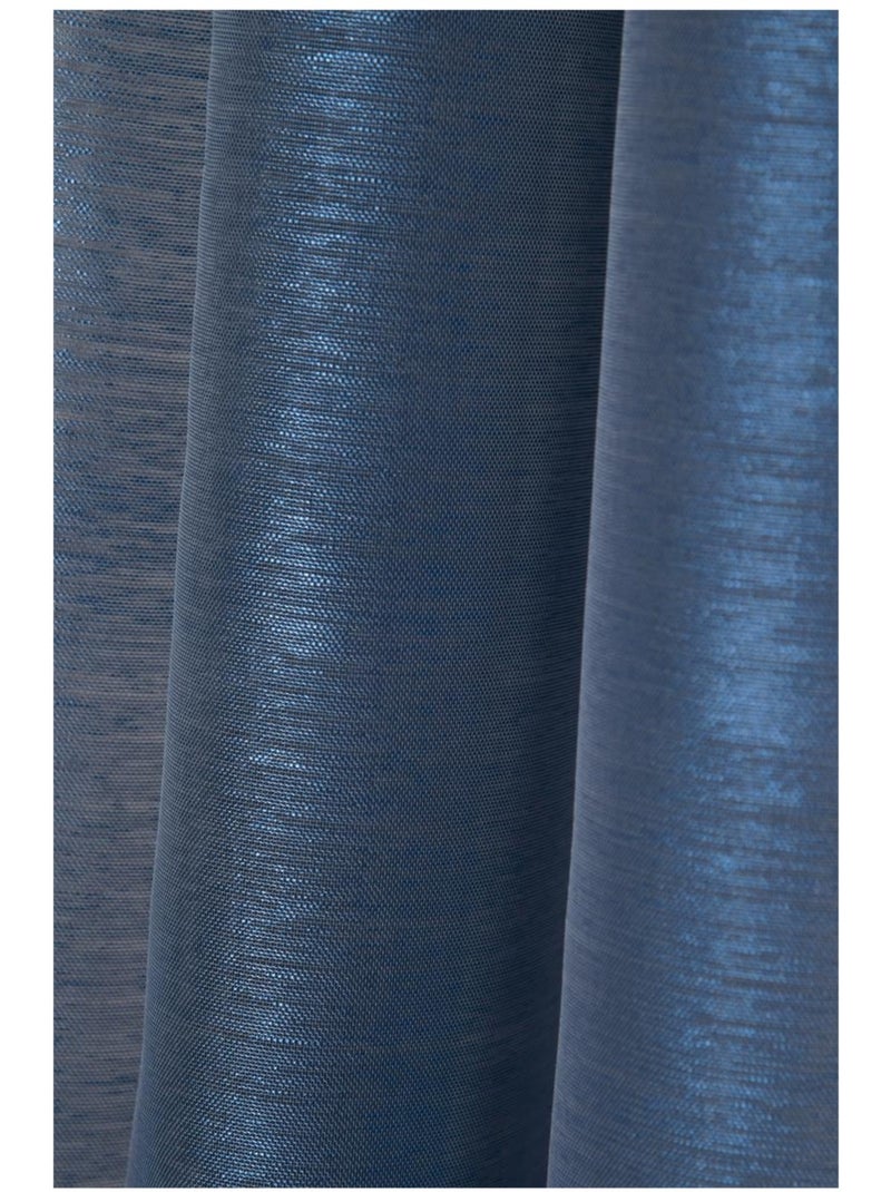 Voilage a oeillets Linwood Bleu - Kiabi