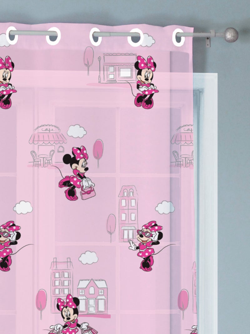 Voilage à œillets, MINNIE CUTE Rose - Kiabi