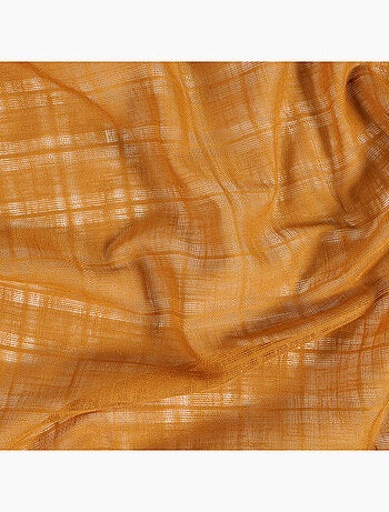 Voilage à Oeillets Motifs Carreaux Alsaciens