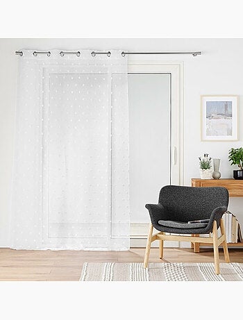 Voilage à œillets Pompinou - Douceur D'intérieur